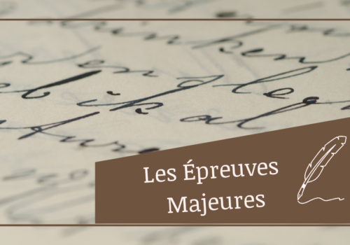 Tout ce qu’il faut pour sa première Épreuve Majeure