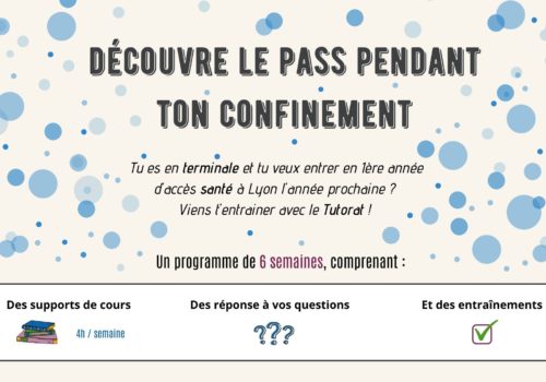 Découverte du PASS pendant le confinement