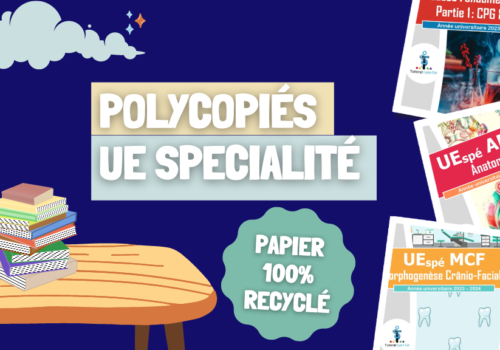 Commande polycopiés UE spécialité