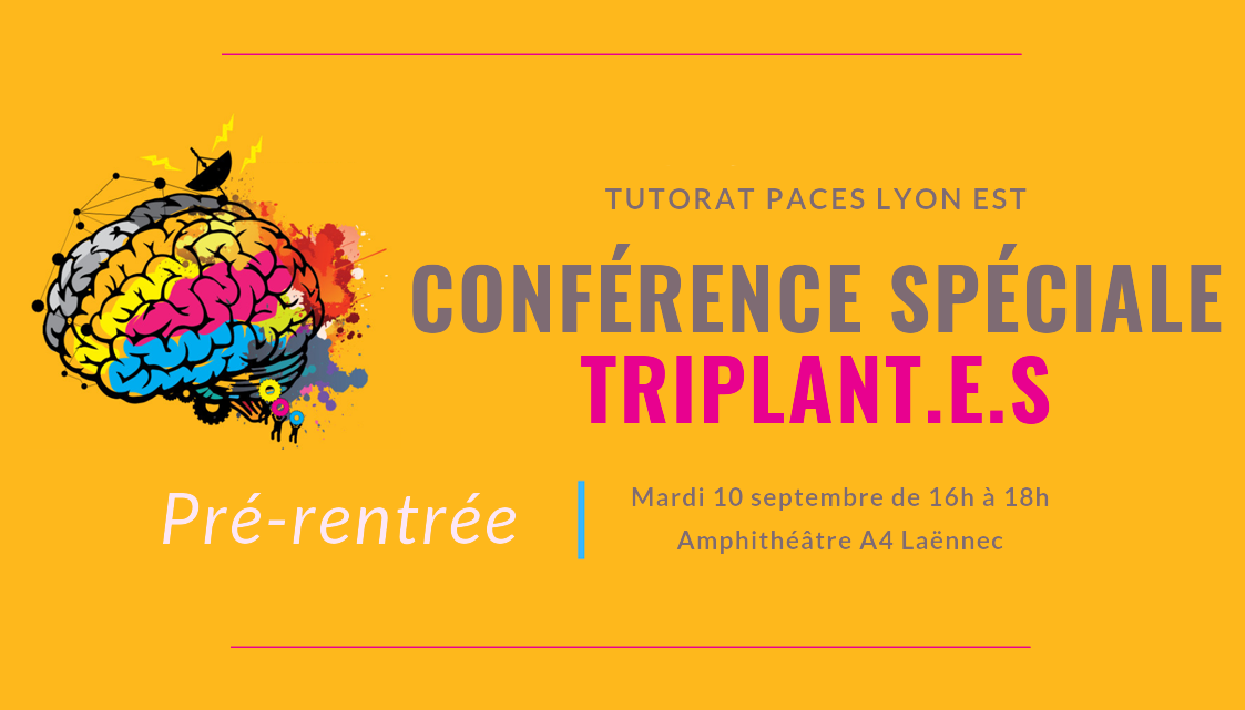 Conférence spéciale triplant.e.s