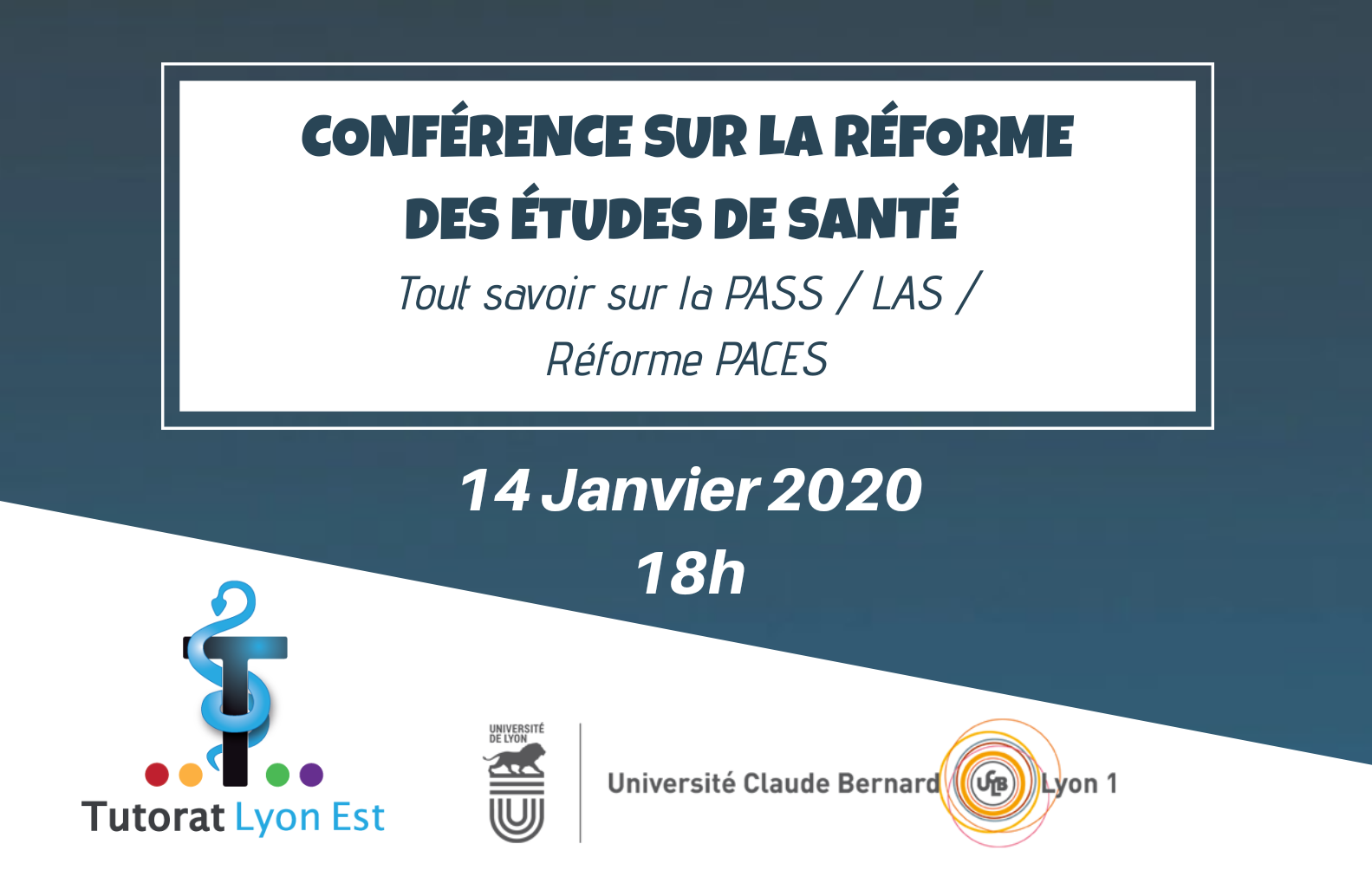 Conférence d’information sur la réforme des études de santé