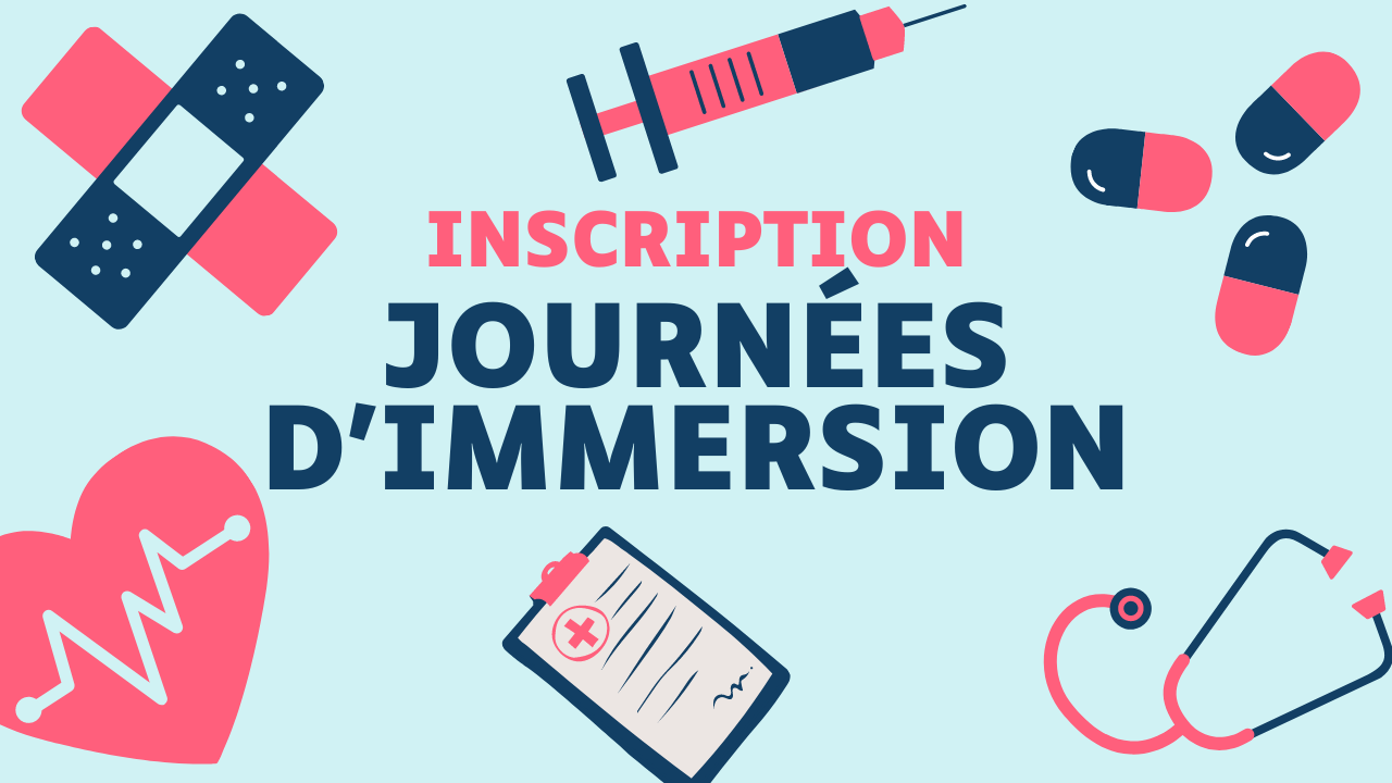 Inscription aux Journées d’Immersion d’Étude de Santé