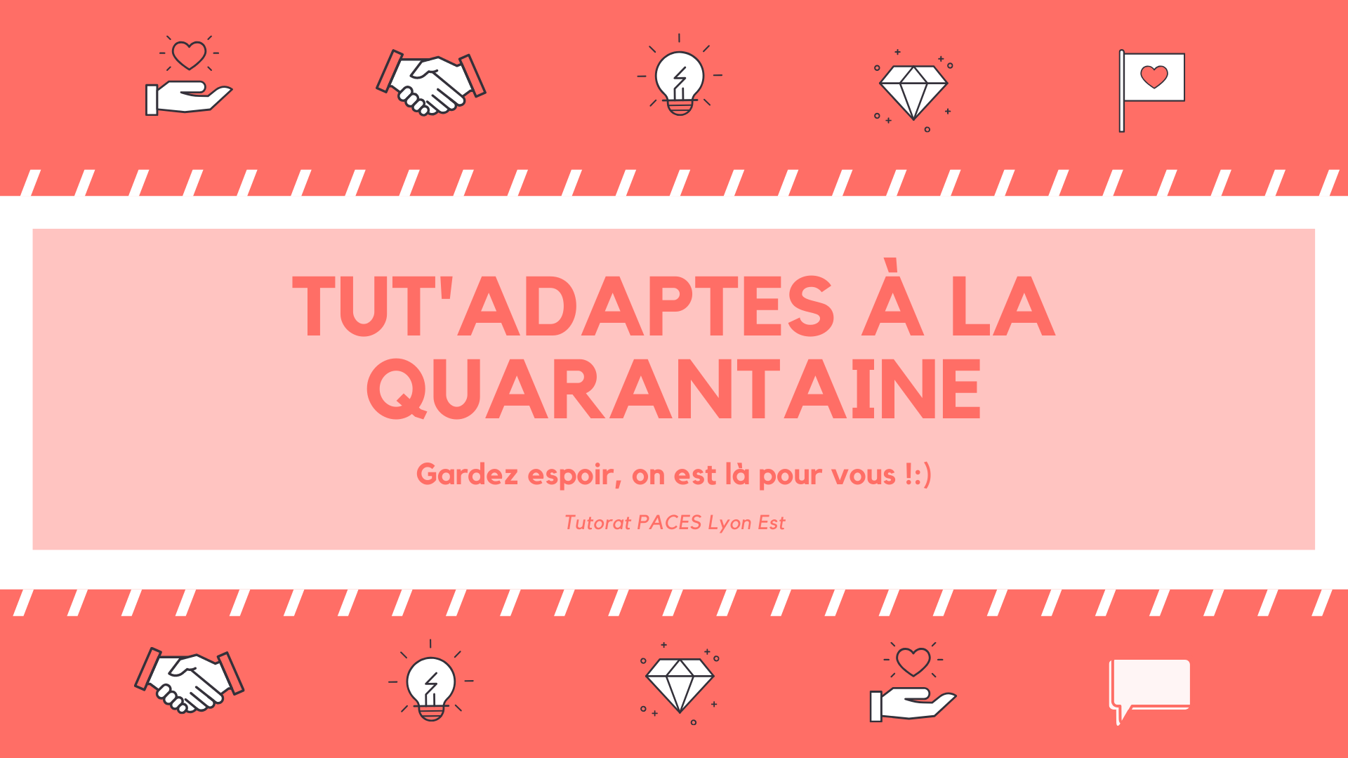 Le Tutorat s’adapte à la situation exceptionnelle