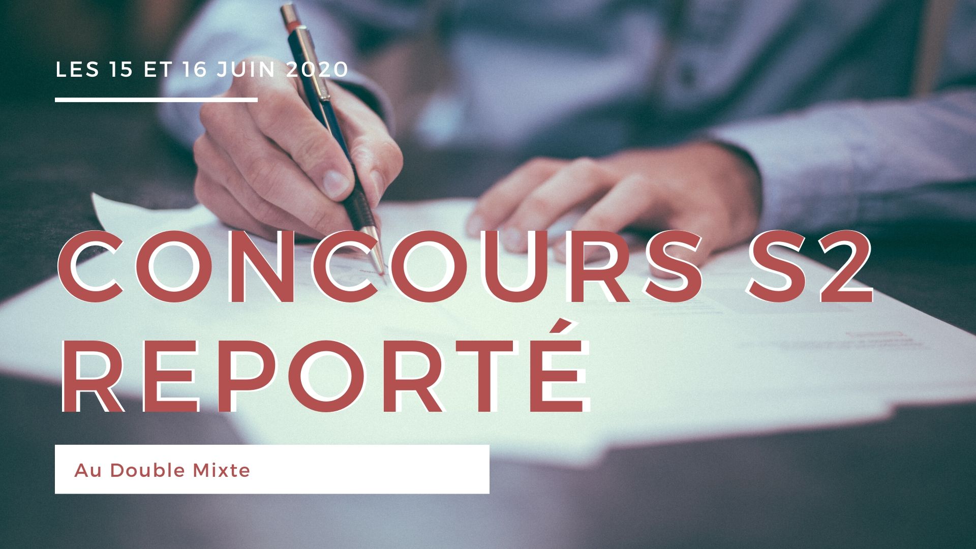 Report du Concours du S2