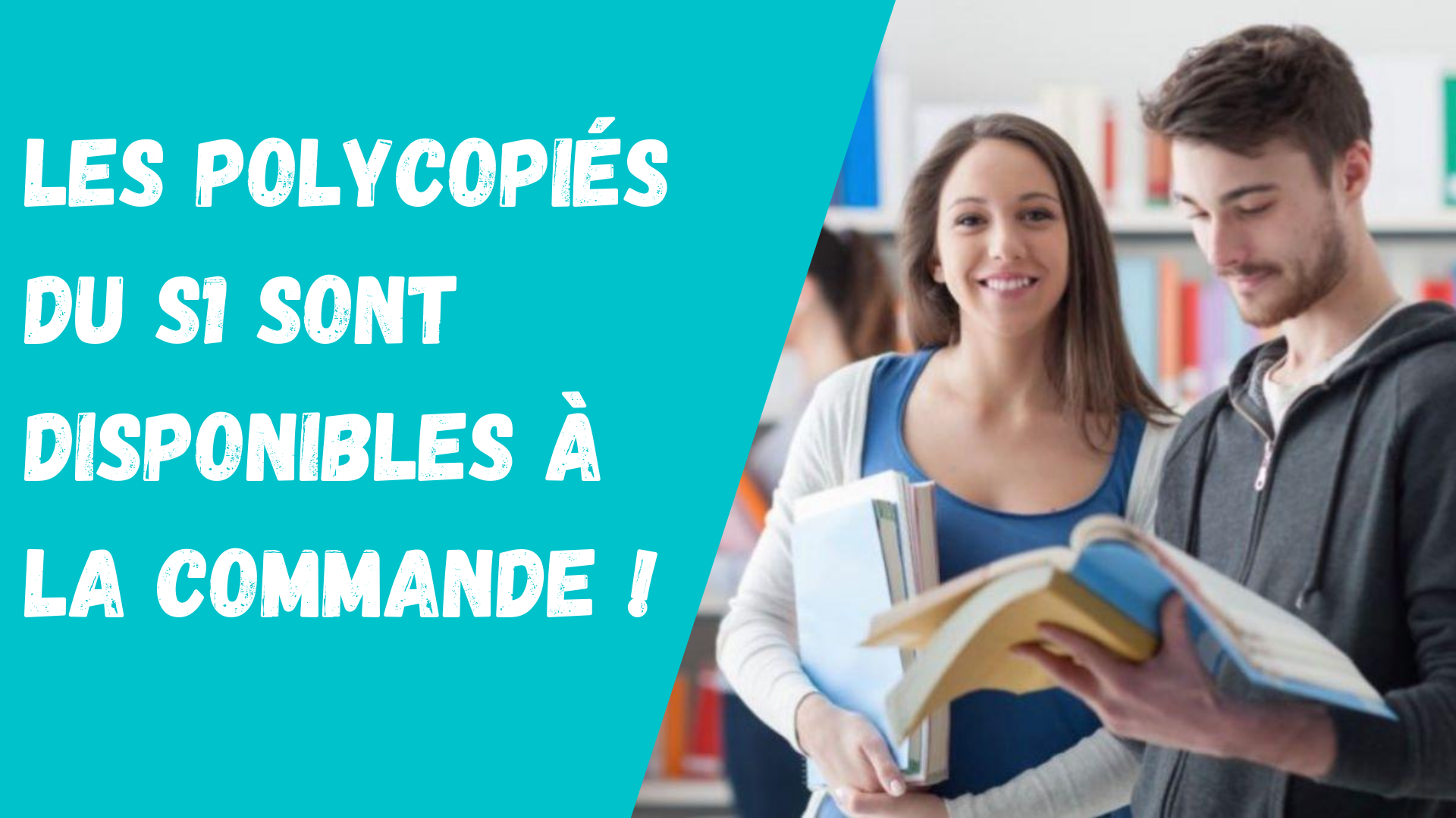 Commande des polycopiés du premier semestre